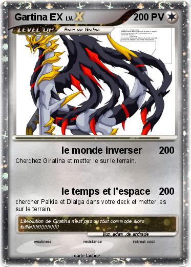 Pokemon Gartina EX