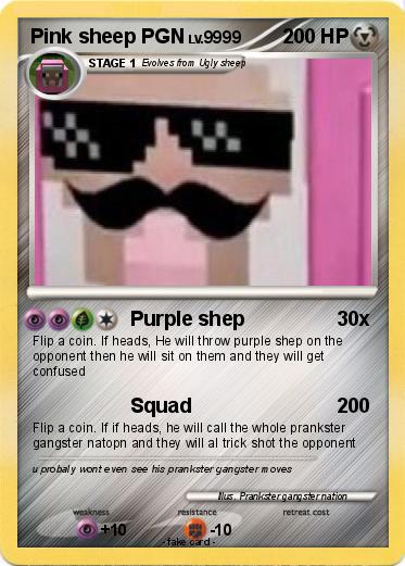 Pokemon Pink sheep PGN