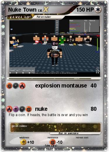 Pokemon Nuke Town