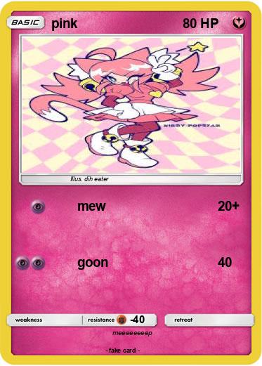 Pokemon pink