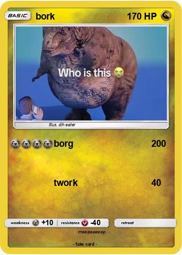 Pokemon bork