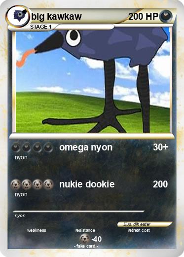 Pokemon big kawkaw