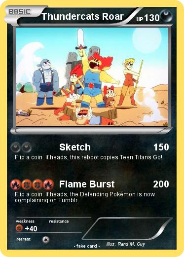 Pokemon Thundercats Roar