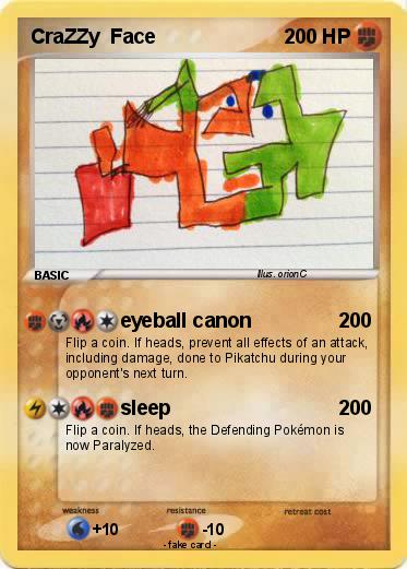 Pokemon CraZZy  Face