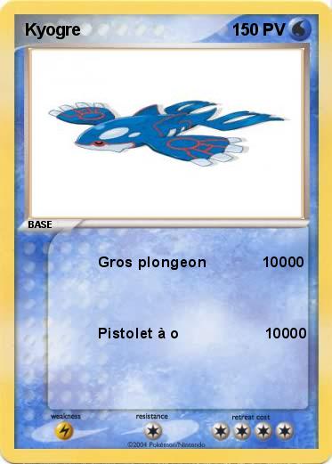 Pokemon Kyogre