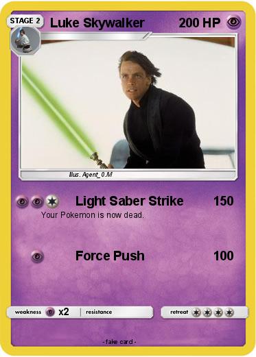 Pokemon Luke Skywalker