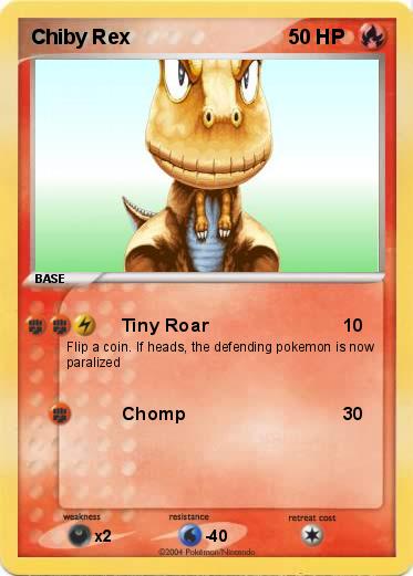Pokemon Chiby Rex