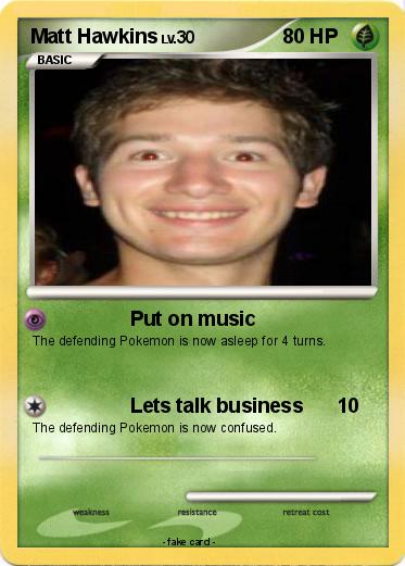 Pokemon Matt Hawkins