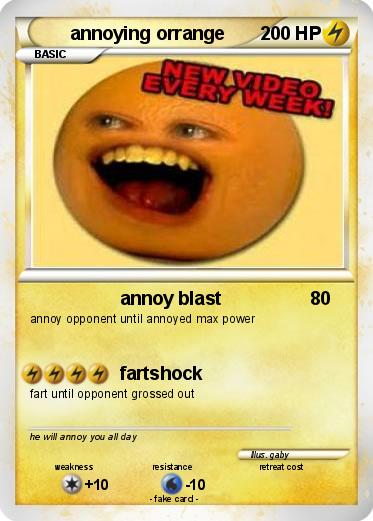 Pokemon annoying orrange