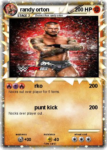 Pokemon randy orton
