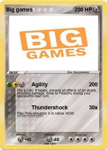 Pokemon Big games