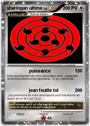 Pokemon sharingan ultime