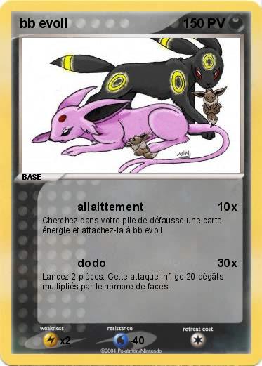 Pokemon bb evoli