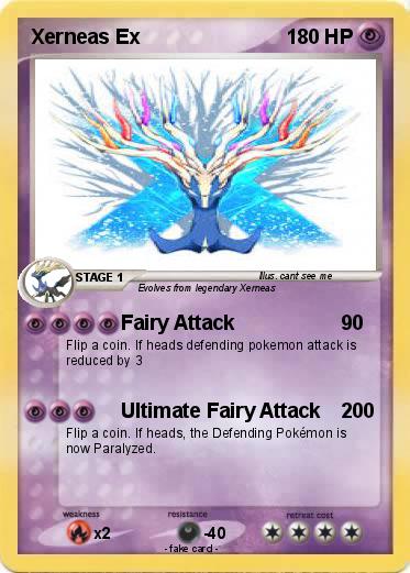 Pokemon Xerneas Ex