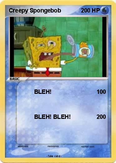 Pokemon Creepy Spongebob