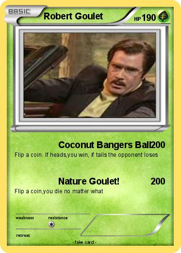 Pokemon Robert Goulet