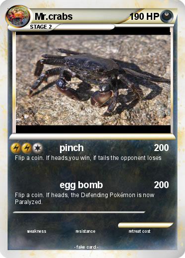 Pokemon Mr.crabs