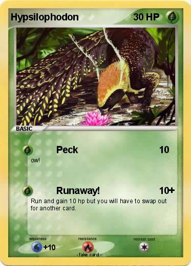 Pokemon Hypsilophodon