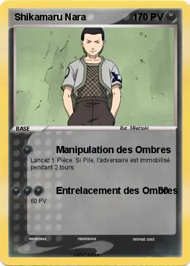 Pokemon Shikamaru Nara