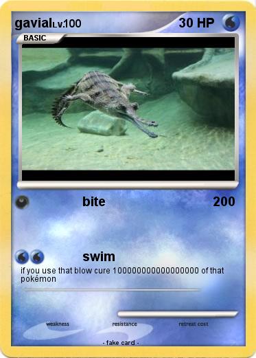 Pokemon gavial