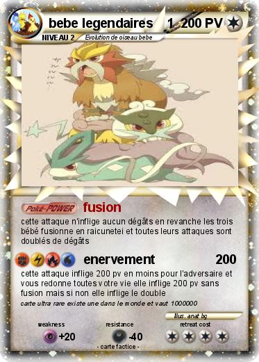 Pokemon bebe legendaires    1