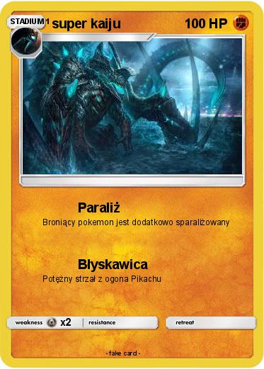 Pokemon super kaiju