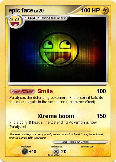 Pokemon epic face