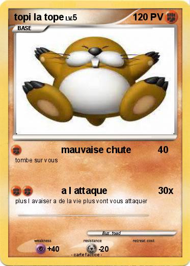 Pokemon topi la tope