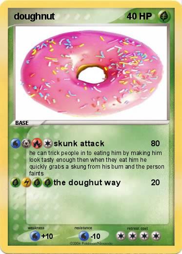 Pokemon doughnut