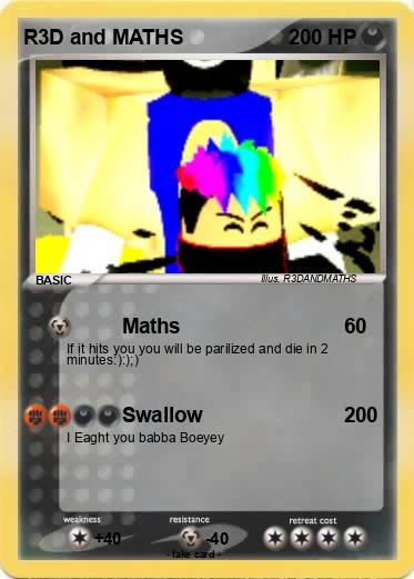 Pokemon R3D and MATHS