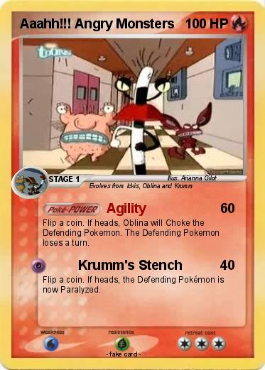Pokemon Aaahh!!! Angry Monsters