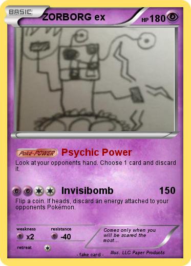 Pokemon ZORBORG ex