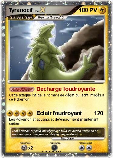 Pokemon Tyranocif