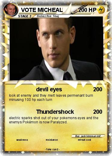 Pokemon VOTE MICHEAL