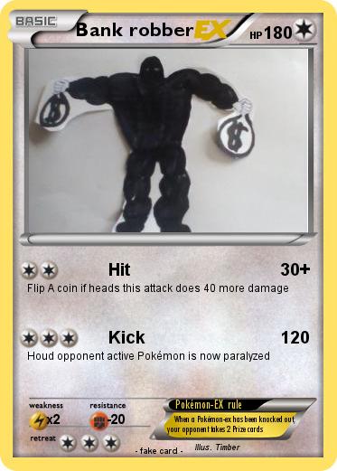 Pokemon Bank robber