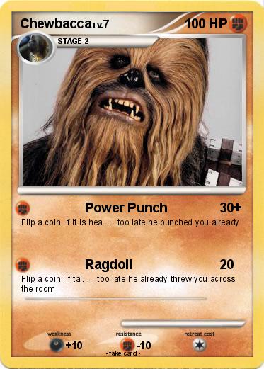 Pokemon Chewbacca