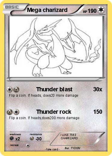 Pokemon Mega charizard
