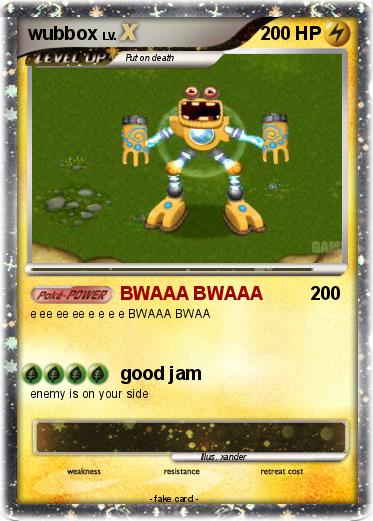 Pokemon wubbox