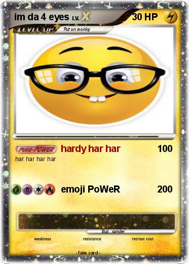 Pokemon im da 4 eyes