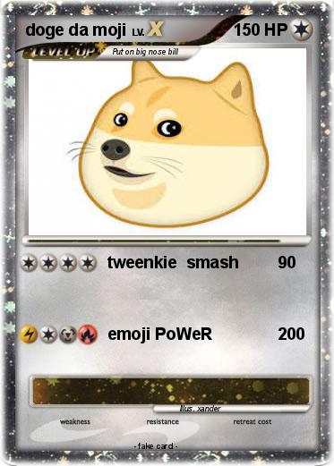 Pokemon doge da moji