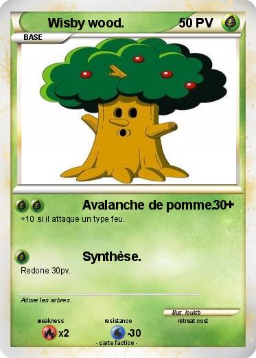 Pokemon Wisby wood.