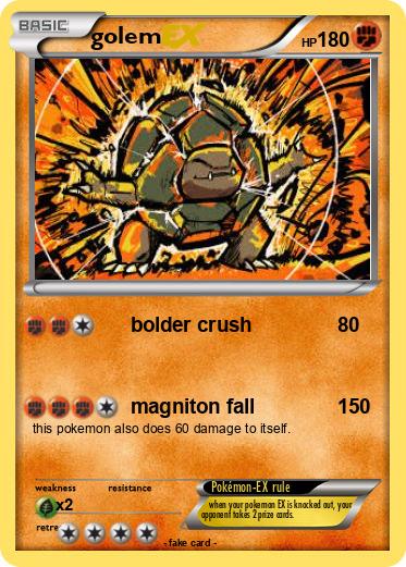 Pokemon golem