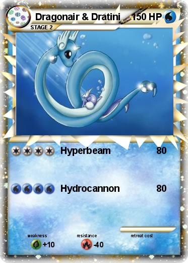 Pokemon Dragonair & Dratini