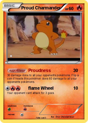 Pokemon Proud Charmander