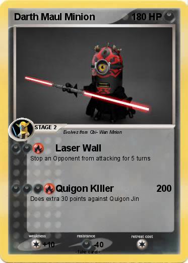 Pokemon Darth Maul Minion