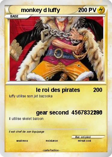 Pokemon monkey d luffy