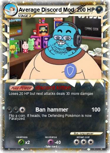 Pokemon Average Discord Mod