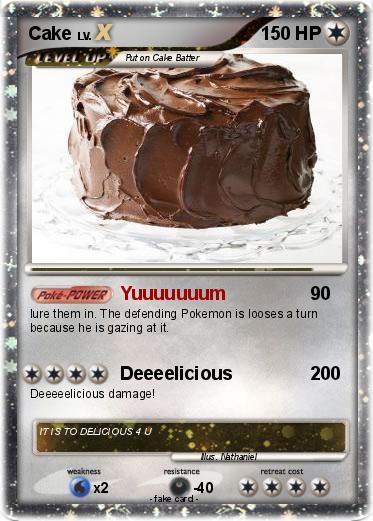 Pokemon Cake