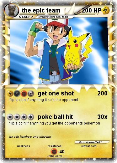 Pokemon the epic team