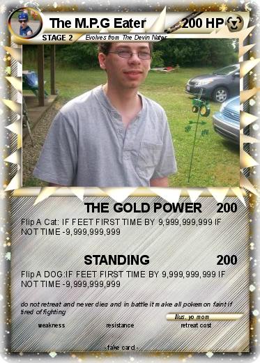 Pokemon The M.P.G Eater